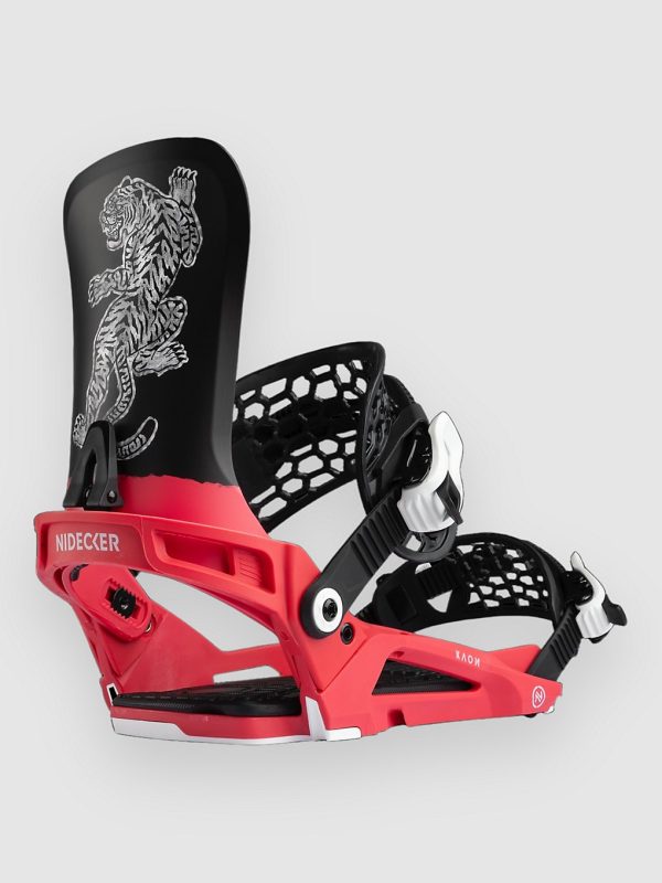 Nidecker Kaon 2026 Snowboard-Bindung red tiger