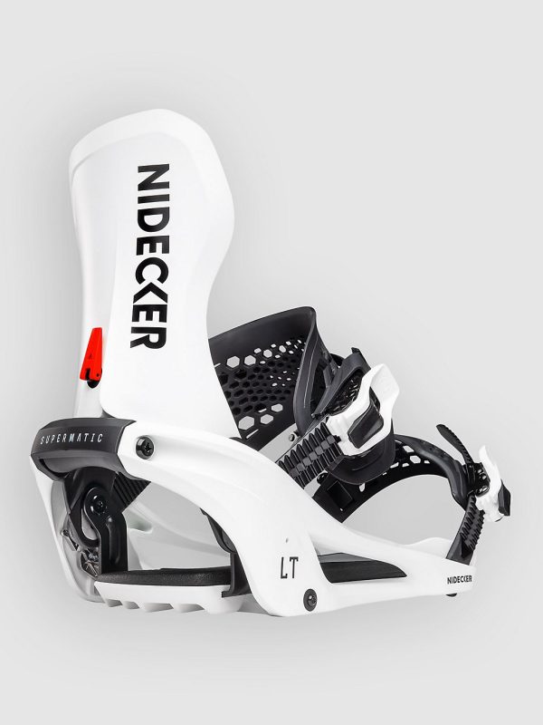 Nidecker LT Supermatic 2027 Snowboard-Bindung white