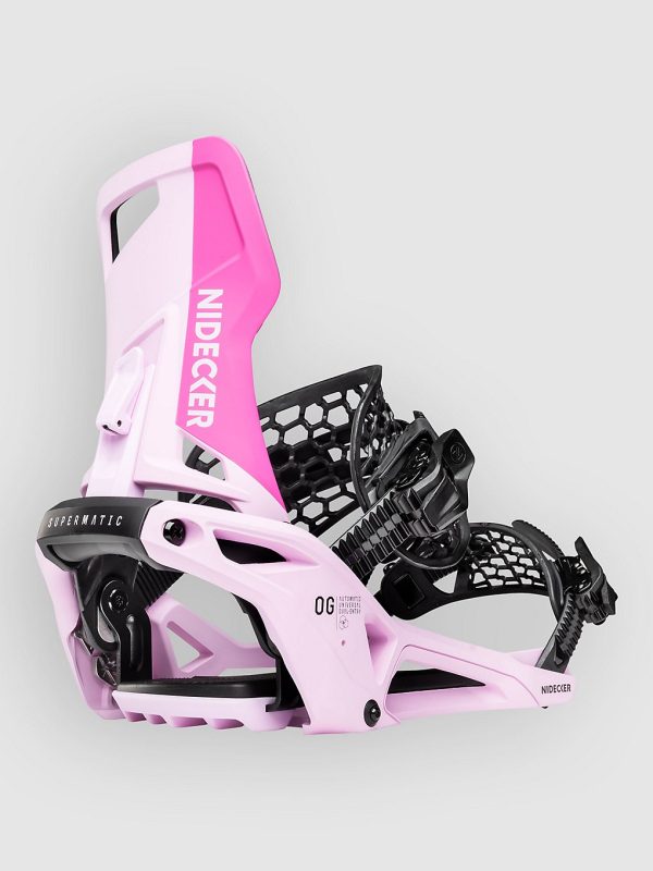 Nidecker Og Supermatic 2027 Snowboard-Bindung milkshake
