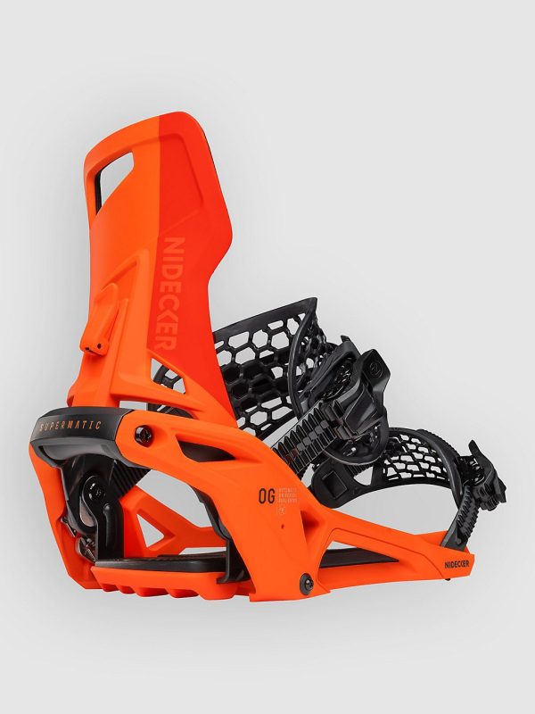 Nidecker Og Supermatic 2027 Snowboard-Bindung paprika