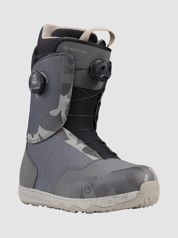 Nidecker Rift 2025 Snowboard Boots grey camo