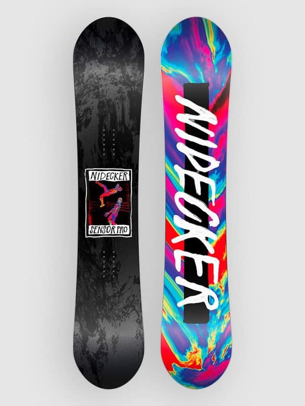 Nidecker Sensor Pro 2027 Kids Snowboard black / purple