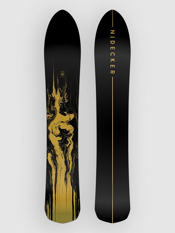 Nidecker The Gun 2027 Snowboard black / gold