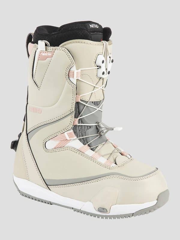 Nitro Cave TLS Step On Snowboard-Boots sand / rose