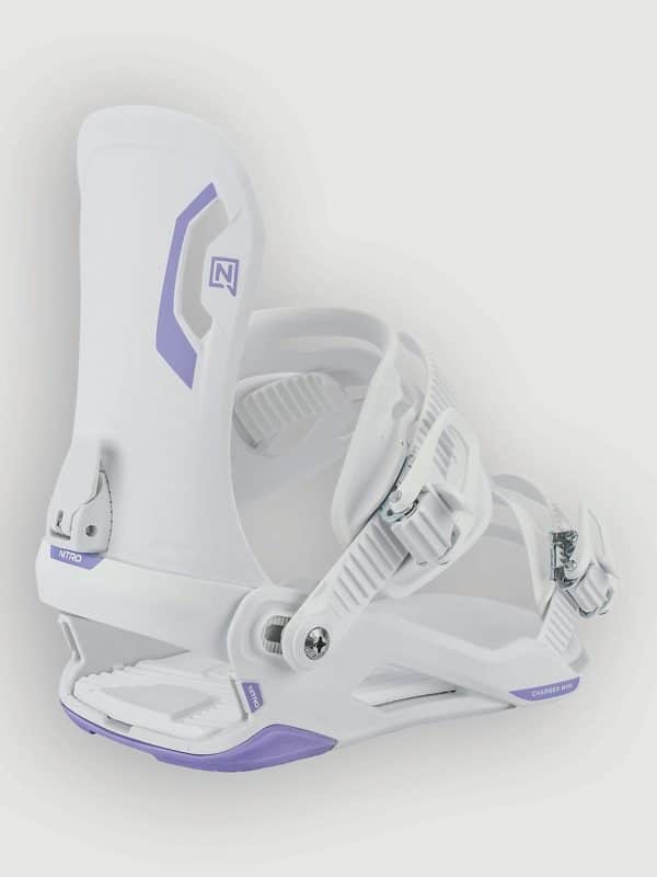 Nitro Charger Mini Bag 2027 Kids Snowboard-Bindung white