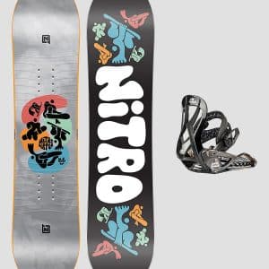 Nitro Ripper Kids + Charger Micro Set Kids Snowboard-Set uni