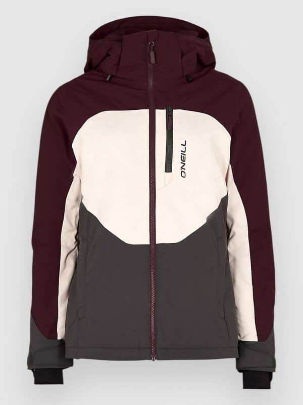 O'Neill Carbonite Jacke windsor wine colour block