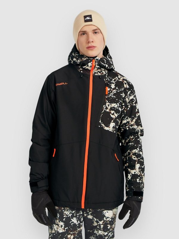 O'Neill Fwc'Cruz Block Jacke black / beige quarry