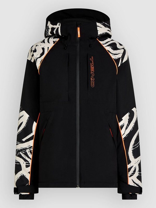 O'Neill Fwc'Cruz Break Point Jacke white snowtracks