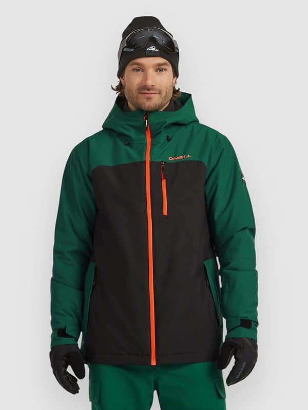 O'Neill Fwc'Cruz Duo Jacke emerald envy colour block