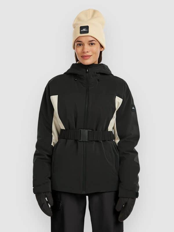 O'Neill Fwc'Cruz Hybrid Belted Jacke black out colour block