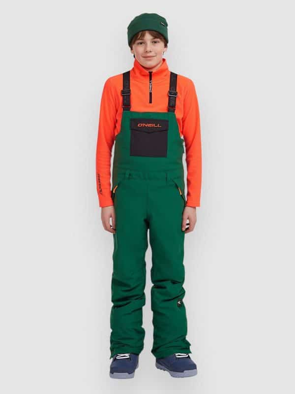 O'Neill Fwc'Cruz Kids Bib Pants emerald envy colour block