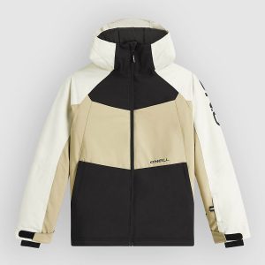 O'Neill Fwc'Cruz Mean Machine Kids Jacke linen white colour block
