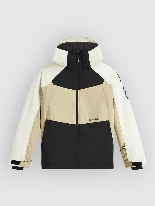 O'Neill Fwc'Cruz Mean Machine Kids Jacke linen white colour block
