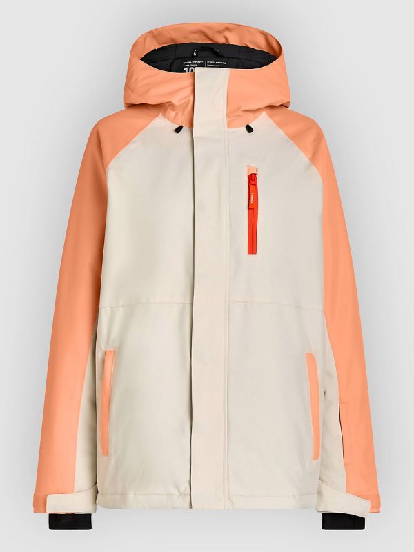 O'Neill Fwc'Cruz Raglan Jacke funky peach colour block
