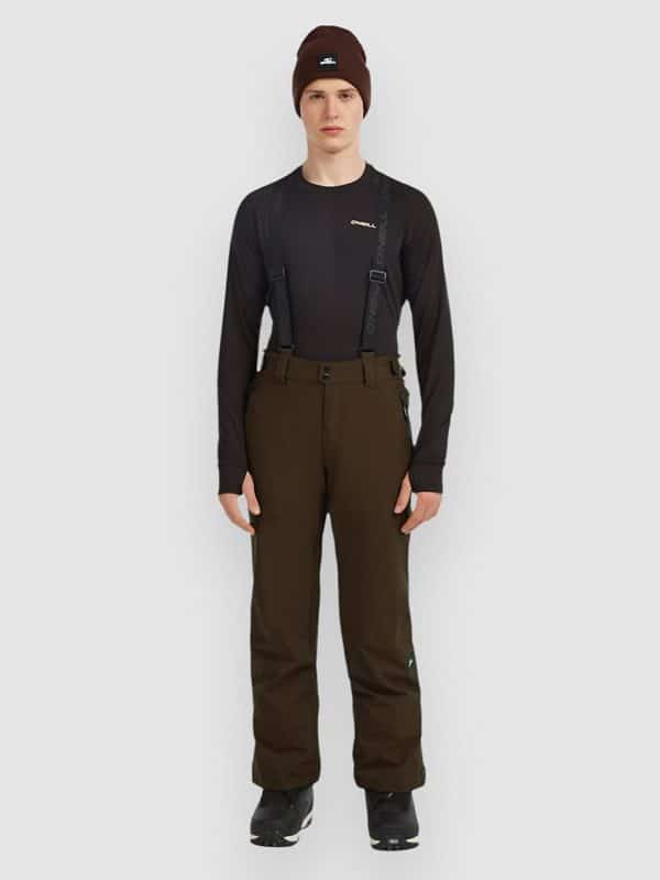 O'Neill Fwc'Cruz Suspender Bib Pants coffee bean