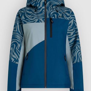 O'Neill Fwc'Cruz Triple Jacke blue swirl zebra