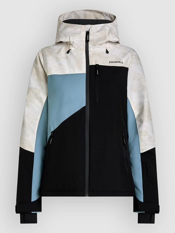 O'Neill Fwc'Cruz Triple Jacke white mountain landscape