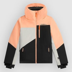O'Neill Fwc'Cruz Triple Kids Jacke funky peach colour block