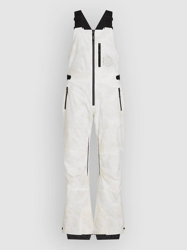 O'Neill Fwc'Peak Bib Pants white mountain landscape