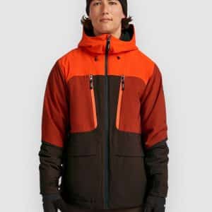 O'Neill Fwc'Peak Fire Jacke flame colour block