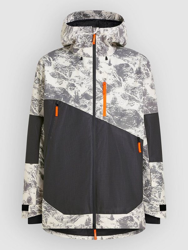 O'Neill Fwc'Peak Fire Jacke grey mountain landscape