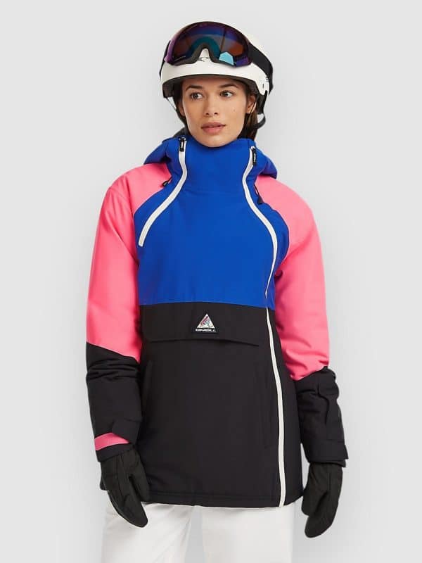 O'Neill Fwc'Play Asymmetric Jacke active blue colour block