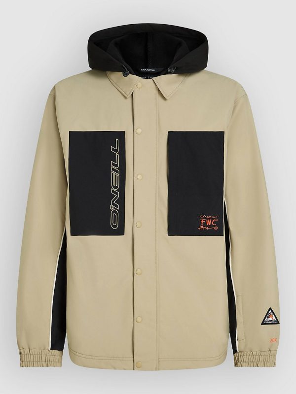 O'Neill Fwc'Play Shacket Jacke olive blush colour block