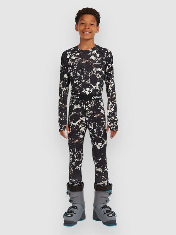 O'Neill Set Kids Funktionsoverall black / beige quarry