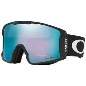 Oakley Line Miner XM Matte Black Goggle prizm snow sapphire iridi