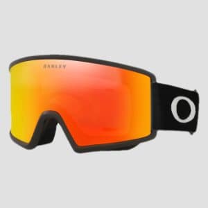 Oakley Target Line S Matte Black Goggle fire iridium