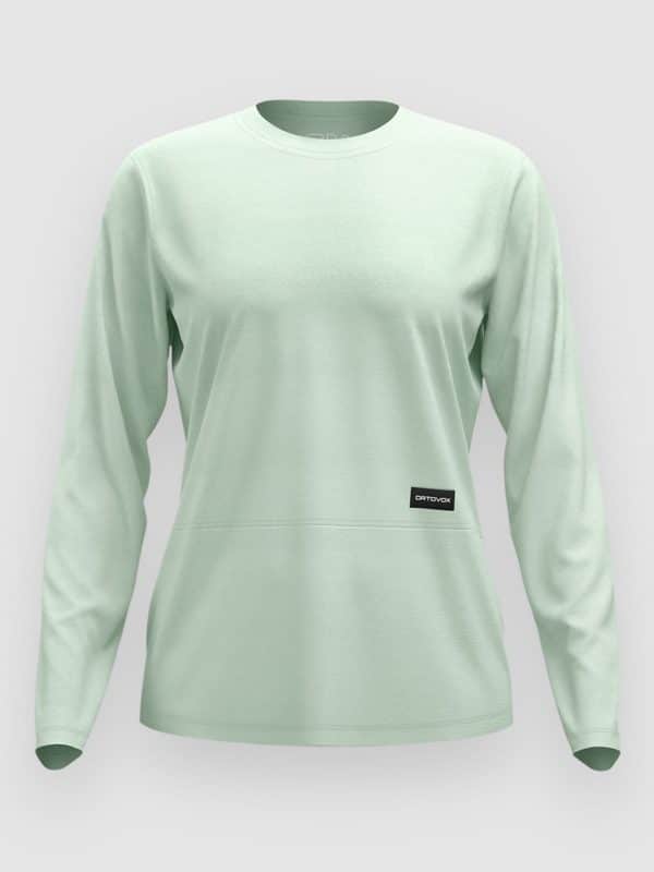 Ortovox 185 Merino Patch Funktionsshirt green acid 63401