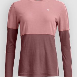 Ortovox 185 Rock 'N' Wool Funktionsshirt dusk rose