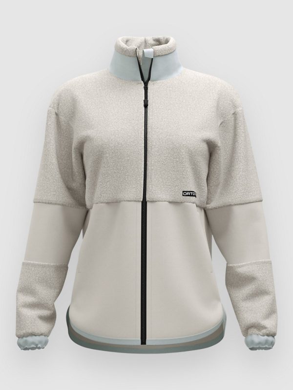 Ortovox Fleece Teddy Fleecejacke white tea 201
