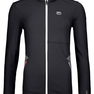 Ortovox Hooded Fleecejacke black raven
