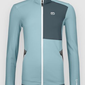 Ortovox Hooded Fleecejacke glacier grey