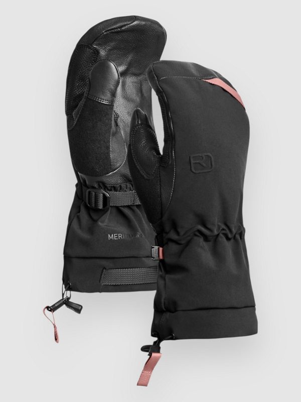 Ortovox Merino Freeride Fäustlinge black raven 90203