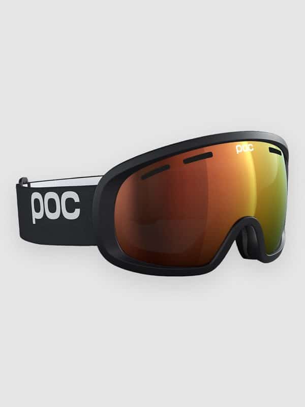 POC Fovea Mid Uranium Black Goggle Partly Sunny Orange