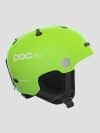 POC Pocito Auric Cut MIPS Kids Helm fluorescent yellow / green