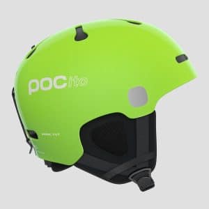 POC Pocito Auric Cut MIPS Kids Helm fluorescent yellow / green