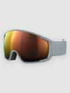 POC Zonula Granite Grey Goggle partly sunny orange