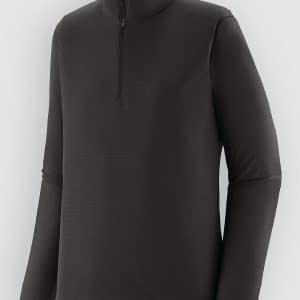 Patagonia Cap LW Zip Neck Funktionsshirt black