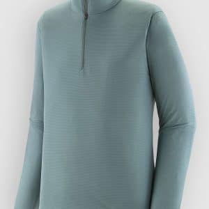 Patagonia Cap LW Zip Neck Funktionsshirt blue sage