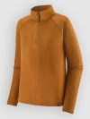 Patagonia Cap Mw Zip Neck Funktionsshirt cinnamon brown