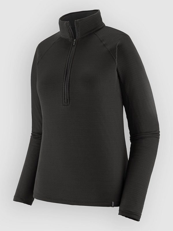 Patagonia Cap Tw Zip Neck Funktionsshirt black
