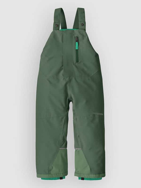 Patagonia Snow Pile Baby Kids Bib Pants canopy green