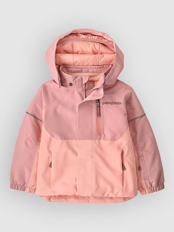 Patagonia Snow Pile Baby Kids Jacke fuzzy mauve