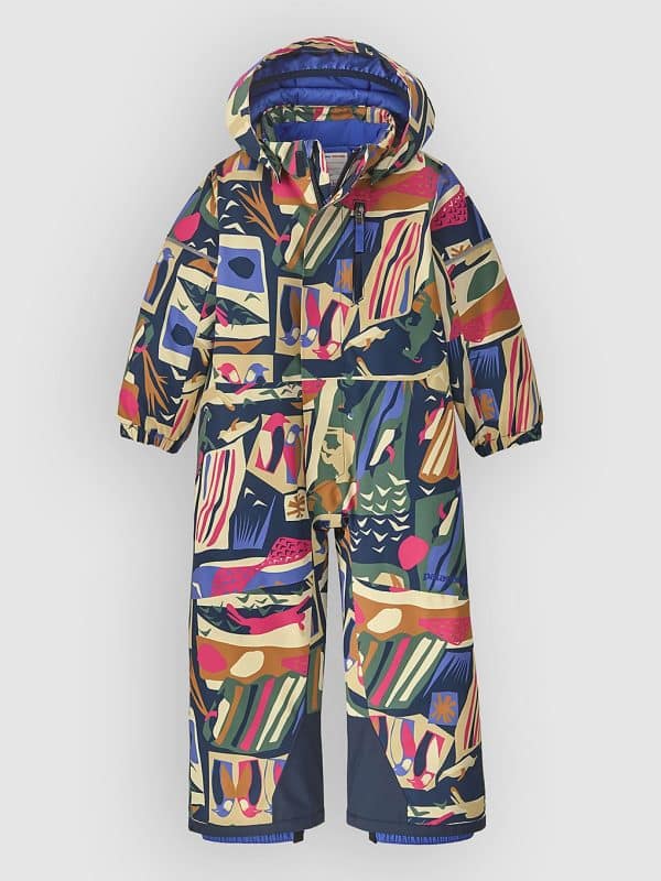 Patagonia Snow Pile One-Piece Baby Kids Overall lets chat / new navy