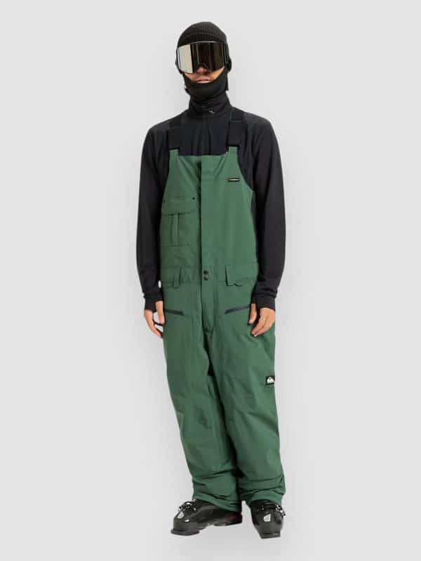 Quiksilver Paramo Stretch 20K Bib Pants trekking green