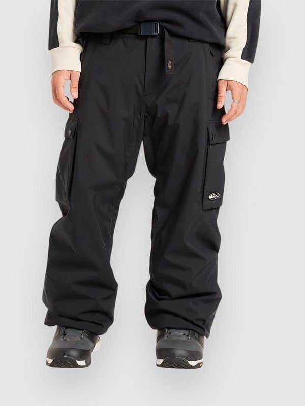 Quiksilver Snow Down Cargo Hose true black